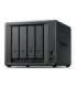 Synology NAS DS925+ AMD Ryzen V1500B Processor frequency 2.2 GHz 4 GB DDR4 ECC SODIMM Black