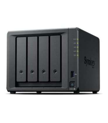 Synology NAS DS925+ AMD Ryzen V1500B Processor frequency 2.2 GHz 4 GB DDR4 ECC SODIMM Black