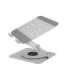 Raidsonic Laptop stands IB-NH300-R Ergonomic positioning, Rotatable design 17 " Silver