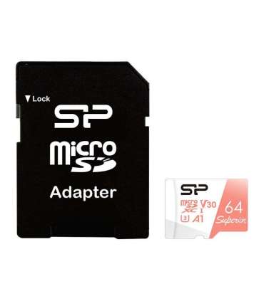 Silicon Power Superior 64 GB microSDXC Flash memory class 10