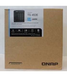 SALE OUT. QNAP TS-453E-8G 4-bay desktop NAS, Intel Celeron J6412 4C 2.0GHz, burst 2.6GHz, onboard 8GB RAM, 2 x HDMI