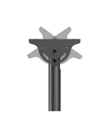 Neomounts CL35-340BL12 Monitor/TV mount Ceiling Adjustable Height, Rotate, Tilt, Swivel 23-42 " Maximum weight