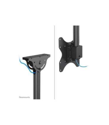 Neomounts CL35-340BL12 Monitor/TV mount Ceiling Adjustable Height, Rotate, Tilt, Swivel 23-42 " Maximum weight