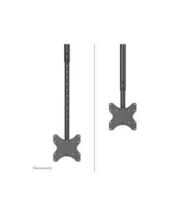 Neomounts CL35-340BL12 Monitor/TV mount Ceiling Adjustable Height, Rotate, Tilt, Swivel 23-42 " Maximum weight