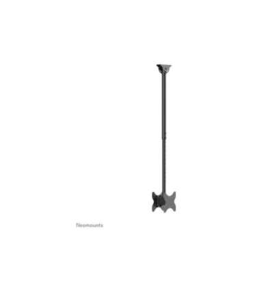 Neomounts CL35-340BL22 Dual Monitor/TV Mount Ceiling Adjustable Height, Rotate, Tilt, Swivel 23-42 " Maximum