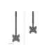 Neomounts CL35-340BL22 Dual Monitor/TV Mount Ceiling Adjustable Height, Rotate, Tilt, Swivel 23-42 " Maximum