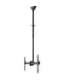 Neomounts CL35-440BL16L Monitor/TV Mount Ceiling Adjustable Height, Rotate, Tilt, Swivel 37-70 " Maximum weight