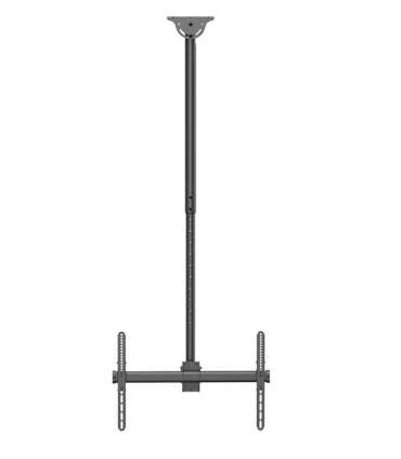 Neomounts CL35-440BL16L Monitor/TV Mount Ceiling Adjustable Height, Rotate, Tilt, Swivel 37-70 " Maximum weight