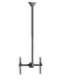 Neomounts CL35-440BL16L Monitor/TV Mount Ceiling Adjustable Height, Rotate, Tilt, Swivel 37-70 " Maximum weight