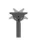 Neomounts CL35-440BL16L Monitor/TV Mount Ceiling Adjustable Height, Rotate, Tilt, Swivel 37-70 " Maximum weight