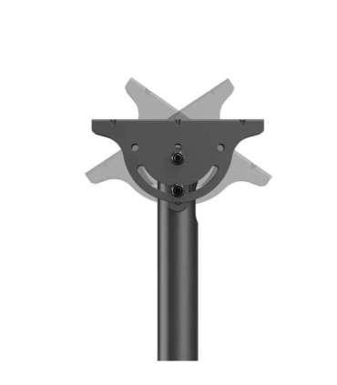 Neomounts CL35-440BL16L Monitor/TV Mount Ceiling Adjustable Height, Rotate, Tilt, Swivel 37-70 " Maximum weight