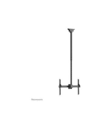 Neomounts CL35-440BL16L Monitor/TV Mount Ceiling Adjustable Height, Rotate, Tilt, Swivel 37-70 " Maximum weight