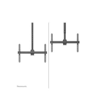 Neomounts CL35-440BL16L Monitor/TV Mount Ceiling Adjustable Height, Rotate, Tilt, Swivel 37-70 " Maximum weight