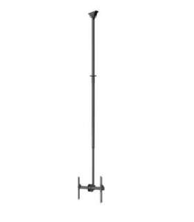 Neomounts CL35-440BL16XL Monitor/TV Mount Ceiling Adjustable Height, Rotate, Tilt, Swivel 37-70 " Maximum weight