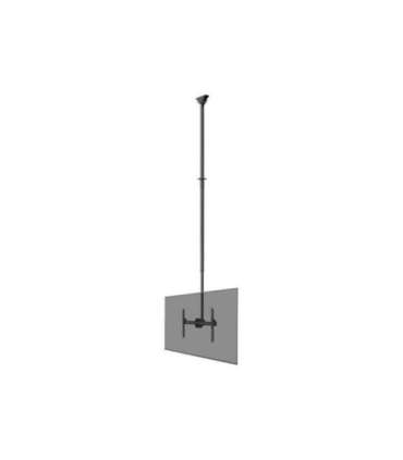 Neomounts CL35-440BL16XL Monitor/TV Mount Ceiling Adjustable Height, Rotate, Tilt, Swivel 37-70 " Maximum weight