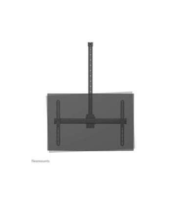 Neomounts CL35-440BL16XL Monitor/TV Mount Ceiling Adjustable Height, Rotate, Tilt, Swivel 37-70 " Maximum weight