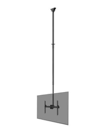 Neomounts CL35-440BL16XL Monitor/TV Mount Ceiling Adjustable Height, Rotate, Tilt, Swivel 37-70 " Maximum weight