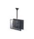 Neomounts NM-C440DBLACK Dual monitor/TV mount ceiling Adjustable Height, Rotate, Tilt, Swivel 32-60 " Maximum