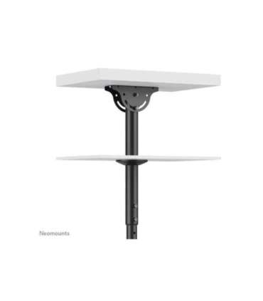 Neomounts NM-C440DBLACK Dual monitor/TV mount ceiling Adjustable Height, Rotate, Tilt, Swivel 32-60 " Maximum