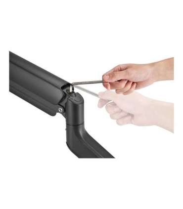 Neomounts Desk Mount DS70PLUS-450BL1 Monitor Arm Adjustable Height, Rotate, Tilt, Swivel 17-49 " Maximum weight