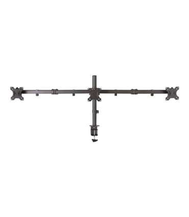 Neomounts Desk Mount FPMA-D550D3BLACK Monitor Arm Adjustable Height, Rotate, Tilt, Swivel 10-27 " Maximum weight