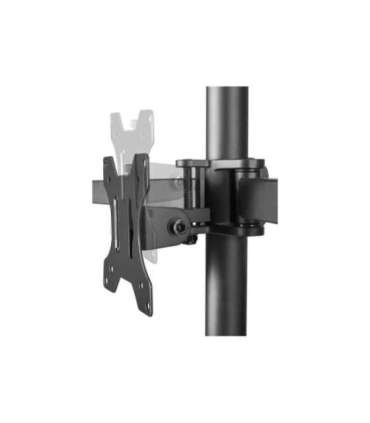 Neomounts Desk Mount FPMA-D550D3BLACK Monitor Arm Adjustable Height, Rotate, Tilt, Swivel 10-27 " Maximum weight