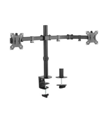 Neomounts Desk Mount FPMA-D550DBLACK Monitor Arm Adjustable Height, Rotate, Tilt, Swivel 10-32 " Maximum weight