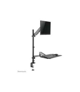 Neomounts Desk Mount DS90-325BL1 Sit-stand workstation desk Adjustable Height, Rotate, Tilt, Swivel 17-32 " |