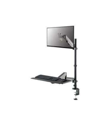 Neomounts Desk Mount DS90-325BL1 Sit-stand workstation desk Adjustable Height, Rotate, Tilt, Swivel 17-32 " |