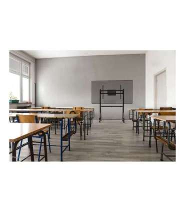 Neomounts Floor stand FL50-525BL1 TV trolley Adjustable Height 55-86 " Maximum weight (capacity) 76 kg Black