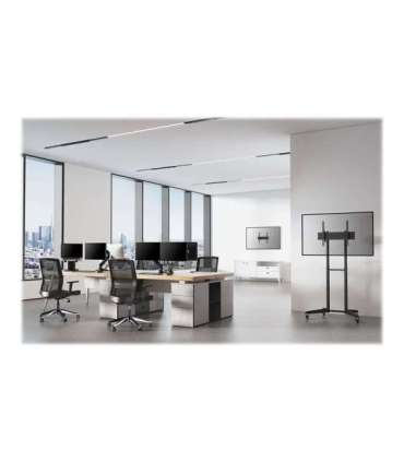 Neomounts Floor stand FL50-540BL1 TV trolley Adjustable Height, Tilt 37-70 " Maximum weight (capacity) 50 kg |