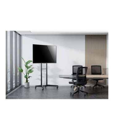 Neomounts Floor stand FL50-540BL1 TV trolley Adjustable Height, Tilt 37-70 " Maximum weight (capacity) 50 kg |