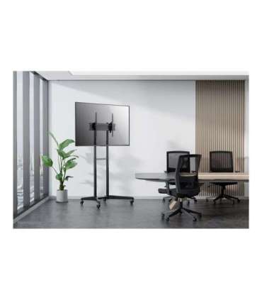 Neomounts Floor stand FL50-540BL1 TV trolley Adjustable Height, Tilt 37-70 " Maximum weight (capacity) 50 kg |