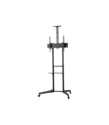 Neomounts Floor stand FL50-550BL1 TV trolley Adjustable Height, Tilt 37-70 " Maximum weight (capacity) 50 kg |