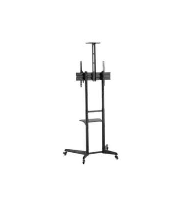 Neomounts Floor stand FL50-550BL1 TV trolley Adjustable Height, Tilt 37-70 " Maximum weight (capacity) 50 kg |