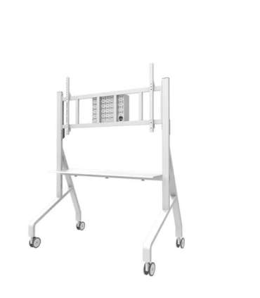 Neomounts Floor stand FL50-575WH1 TV trolley Adjustable Height 65-110 " Maximum weight (capacity) 125 kg White