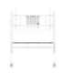 Neomounts Floor stand FL50-575WH1 TV trolley Adjustable Height 65-110 " Maximum weight (capacity) 125 kg White