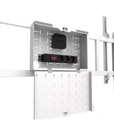 Neomounts Floor stand FL50-575WH1 TV trolley Adjustable Height 65-110 " Maximum weight (capacity) 125 kg White