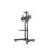 Neomounts Floor stand NM-M1700BLACK TV trolley Adjustable Height 32-75 " Maximum weight (capacity) 50 kg Black