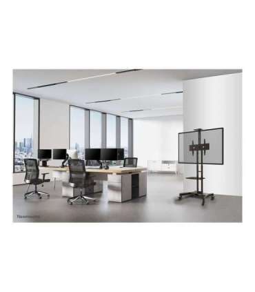 Neomounts Floor stand NM-M1700BLACK TV trolley Adjustable Height 32-75 " Maximum weight (capacity) 50 kg Black
