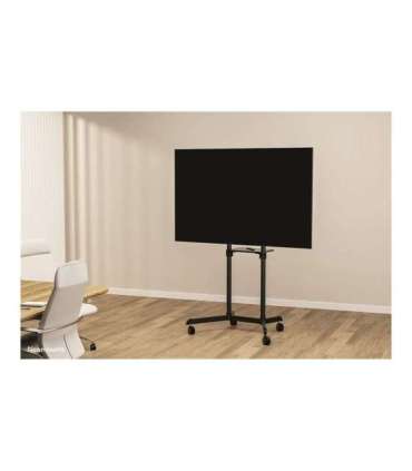 Neomounts Floor stand NS-M1250BLACK TV trolley Rotate, Tilt 37-70 " Maximum weight (capacity) 70 kg Black