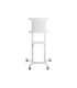 Neomounts Floor stand NS-M1250WHITE TV trolley Rotate, Tilt 37-70 " Maximum weight (capacity) 70 kg White