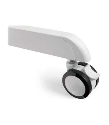 Neomounts Floor stand NS-M1250WHITE TV trolley Rotate, Tilt 37-70 " Maximum weight (capacity) 70 kg White