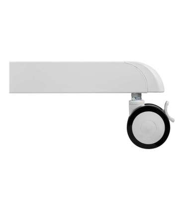 Neomounts Floor stand NS-M1250WHITE TV trolley Rotate, Tilt 37-70 " Maximum weight (capacity) 70 kg White