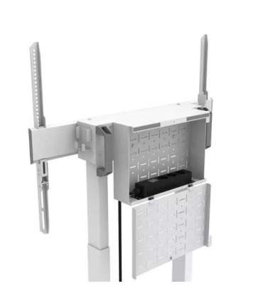 Neomounts Floor stand FL55-875WH1 TV trolley Adjustable Height 55-100 " Maximum weight (capacity) 110 kg White