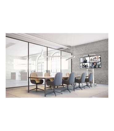 Neomounts Floor stand FL55-875WH1 TV trolley Adjustable Height 55-100 " Maximum weight (capacity) 110 kg White