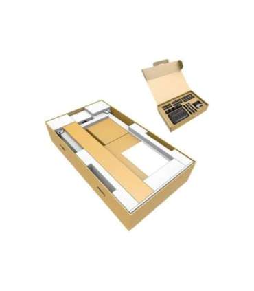 Neomounts Floor stand FL55-875WH1 TV trolley Adjustable Height 55-100 " Maximum weight (capacity) 110 kg White