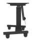 Neomounts Floor stand PLASMA-M2500TBLACK TV trolley Adjustable Height, Tilt 42-100 " Maximum weight (capacity)