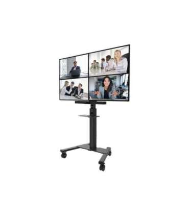 Neomounts AV1-825BL Videobar and multimedia kit - universal Adjustable Height Maximum weight (capacity) 9 kg Black