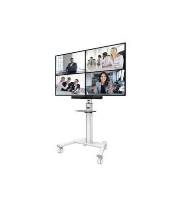 Neomounts AV1-825BL Videobar and multimedia kit - universal Adjustable Height Maximum weight (capacity) 9 kg Black